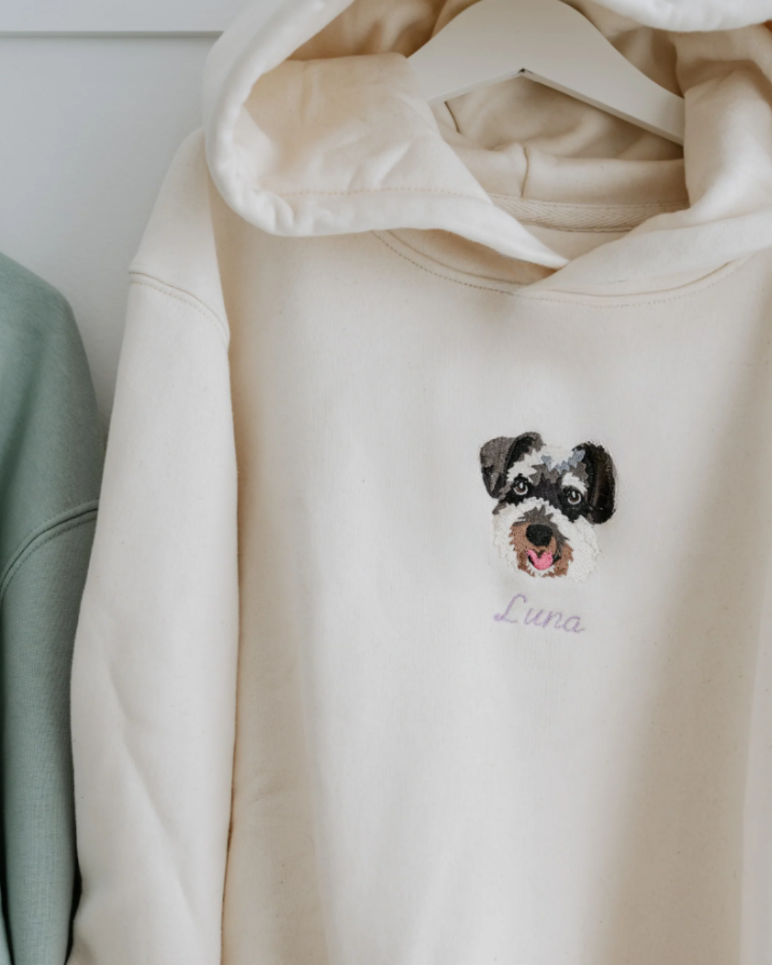HOODIE (Kapşonlu) 🐾 Onu Her Zaman Yanında Taşı — Kişiye Özel Evcil Hayvan Nakış